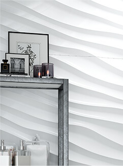 Tecnología 3d que viste paredes