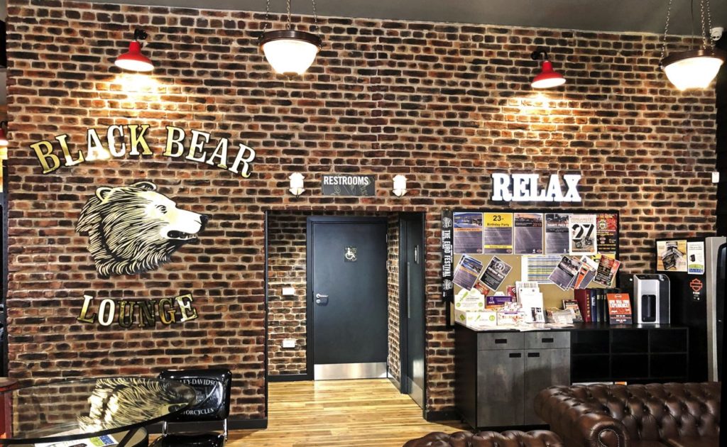 Harley Davidson showroom