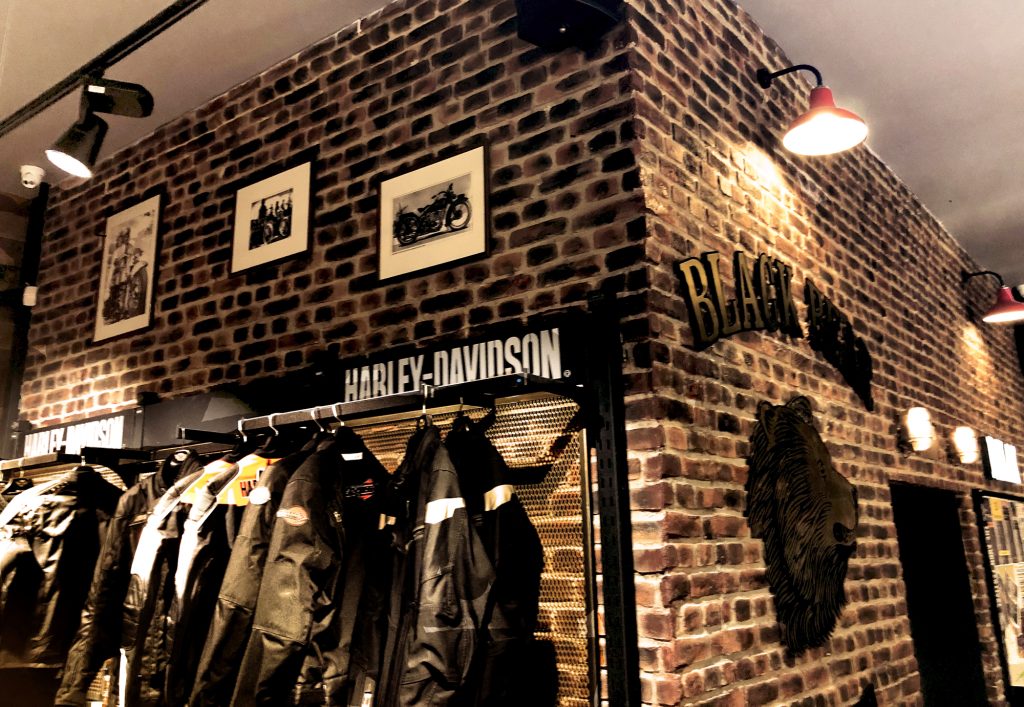 Harley Davidson showroom