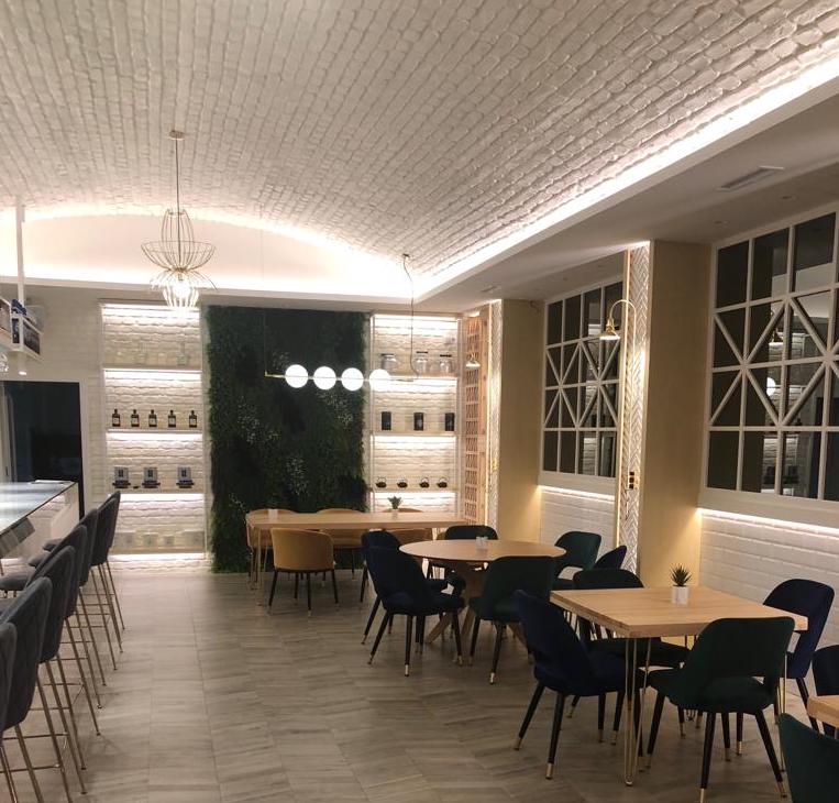 MSD - Old Stones - Ladrillo macizo blanco - Restaurante Alegrias