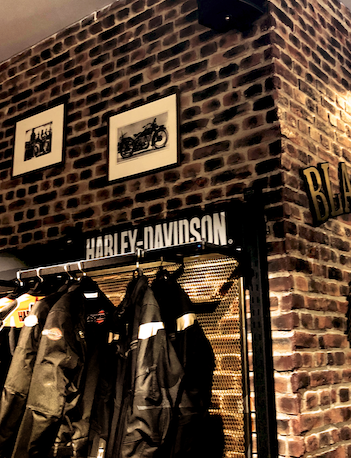 MSD Panels en el showroom de Harley Davidson