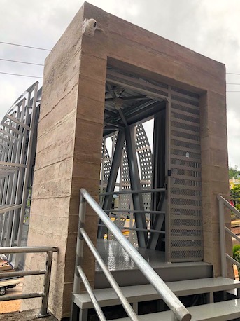 Instalación exterior MSD Panels en Honduras