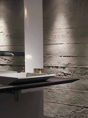 Super solución decorativa: paneles que imitan el hormigón