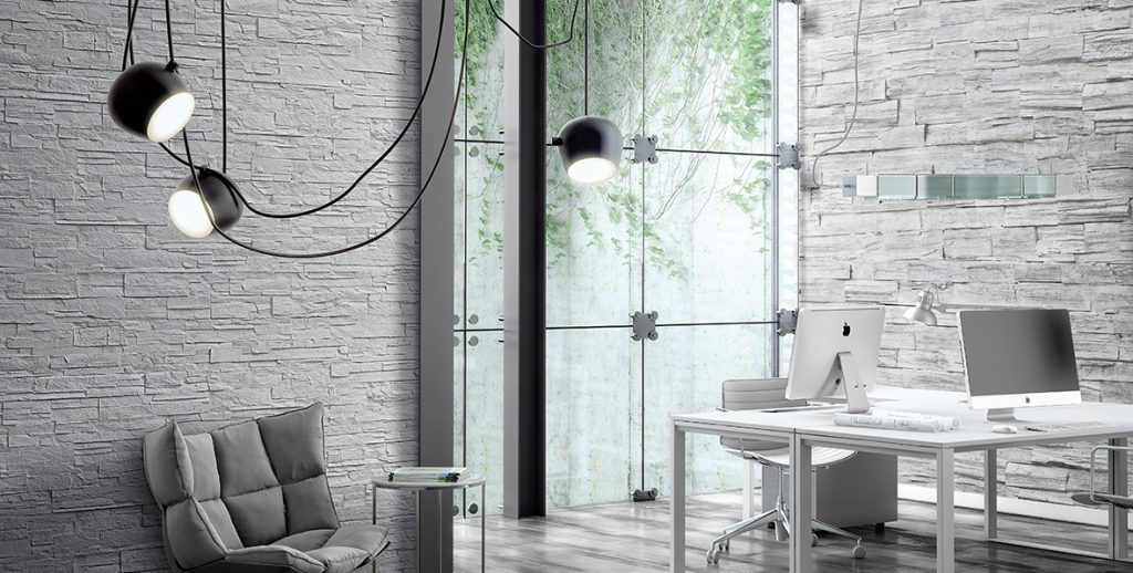 Oficina en Casa moderna