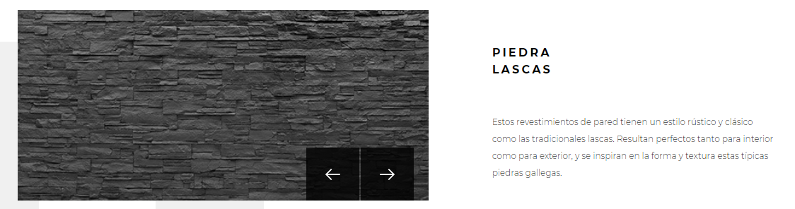 Piedra negra para fachadas - Lajas de piedra que parecen naturales